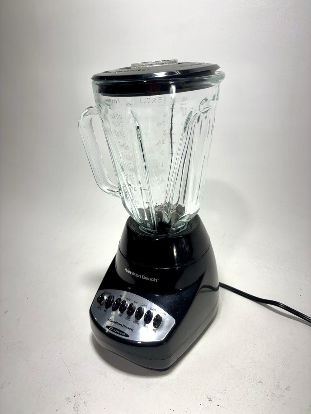 Hamilton Beach Blender Glass Jar 400W 52252 Tested Working